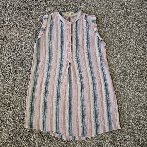 Anthropologie Cloth & Stone Women's Striped Dress sz medium - Picture 5 of 5
